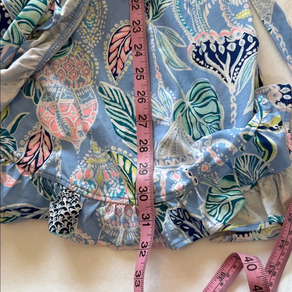 LILLY PULITZER Jessalynne Romper Wrap Skort Size Small - Picture 7 of 7